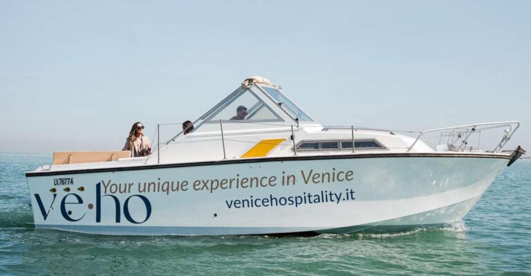 Venice Private Tour by Water: Murano and Burano