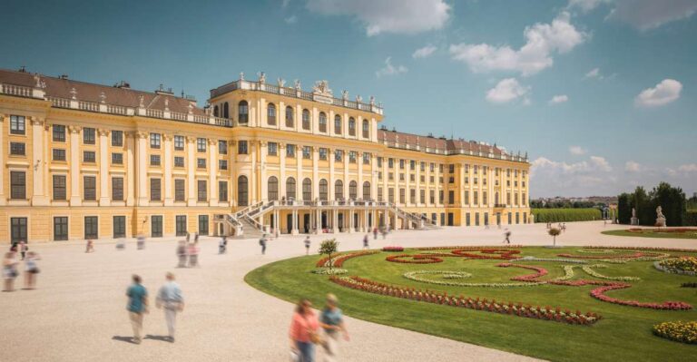Vienna: Skip-the-Line Schönbrunn Palace Entry & Wine Tasting