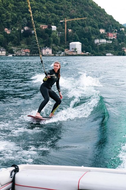 Wakeboard + Wakesurf Experience Private Boat on Lake Como - Experience Details