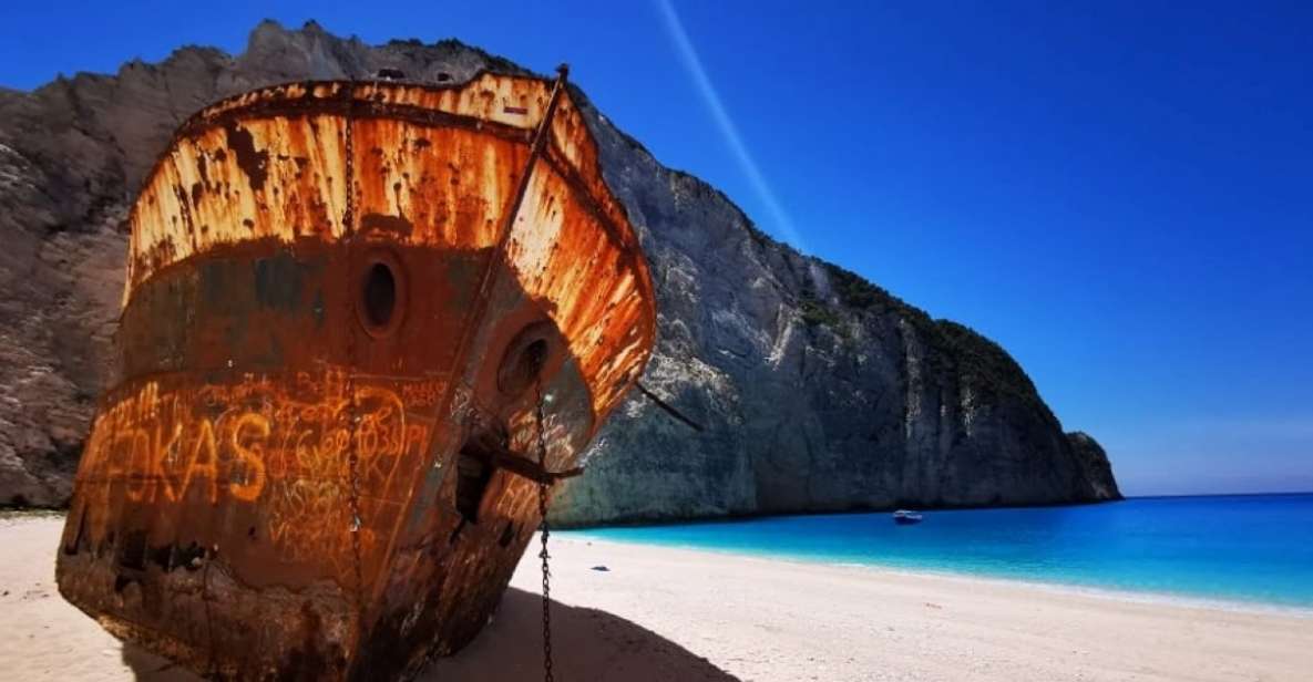 Zakynthos: Early Morning Shipwreck,Blue Caves and View Point - Tour Details