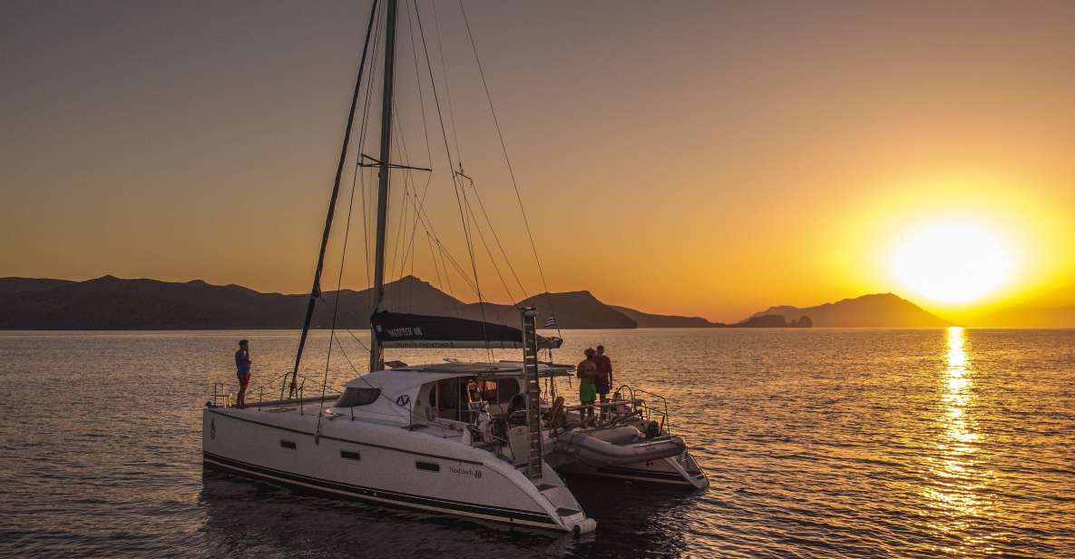 Adamas: Half-Day Sunset Cruise With Lunch - Highlights