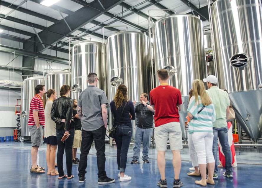 Asheville: Guided Craft Brewery Tour With a Snack - Tour Highlights and Inclusions