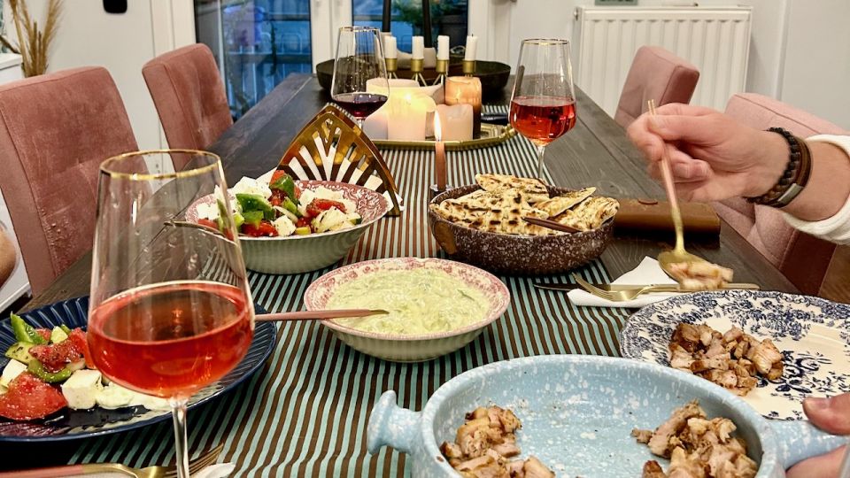 Athens: Guided Greek Cooking Class With Dinner & Wine - Instructor and Group Size