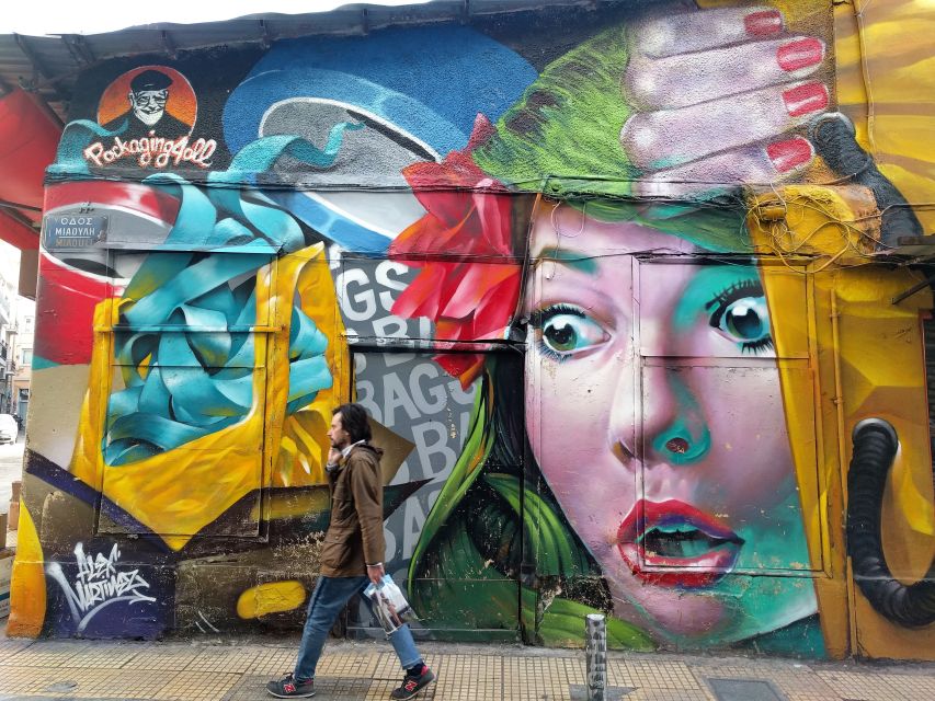 Athens: Guided Urban Street-Art Tour - Itinerary Highlights