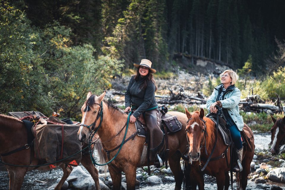 Banff: 2-Day Overnight Backcountry Lodge Trip by Horseback - Inclusions and Exclusions
