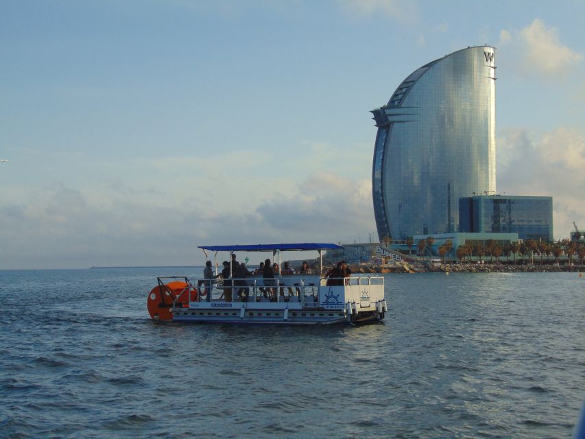 Barcelona: 1.5-Hour Private Scenic Pedal Boat Tour - Activity Highlights
