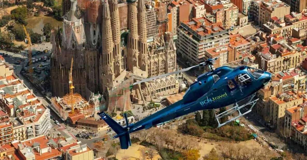 Barcelona: Official Helicopter Tour - Itinerary