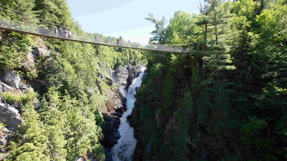 Canyon Sainte-Anne: Park Admission Ticket - Experience and Cancellation Policy