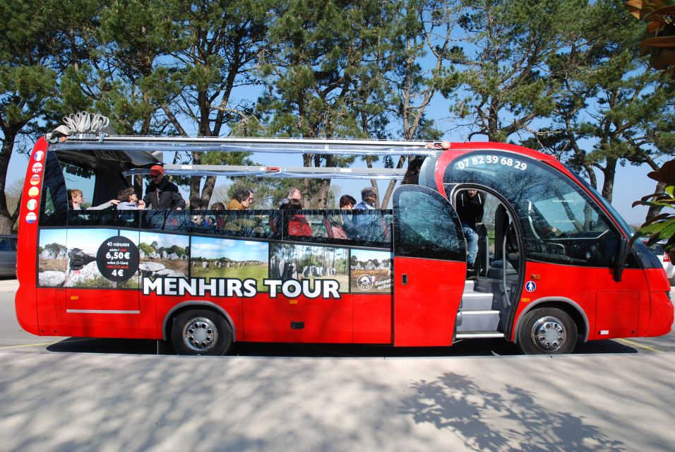 Carnac: Carnac Stones 40-Minute Audio-Guided Bus Tour - What to Expect on Tour