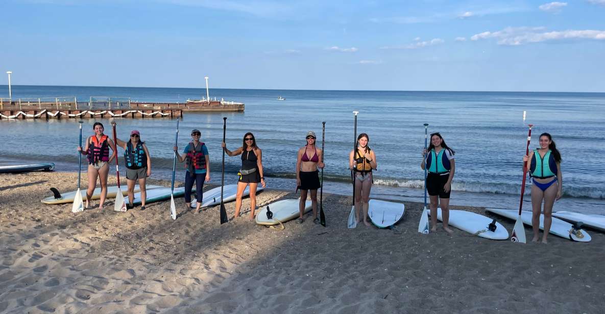 Chicago & North Shore Stand up Paddle Board Lessons & Tour - Booking Information