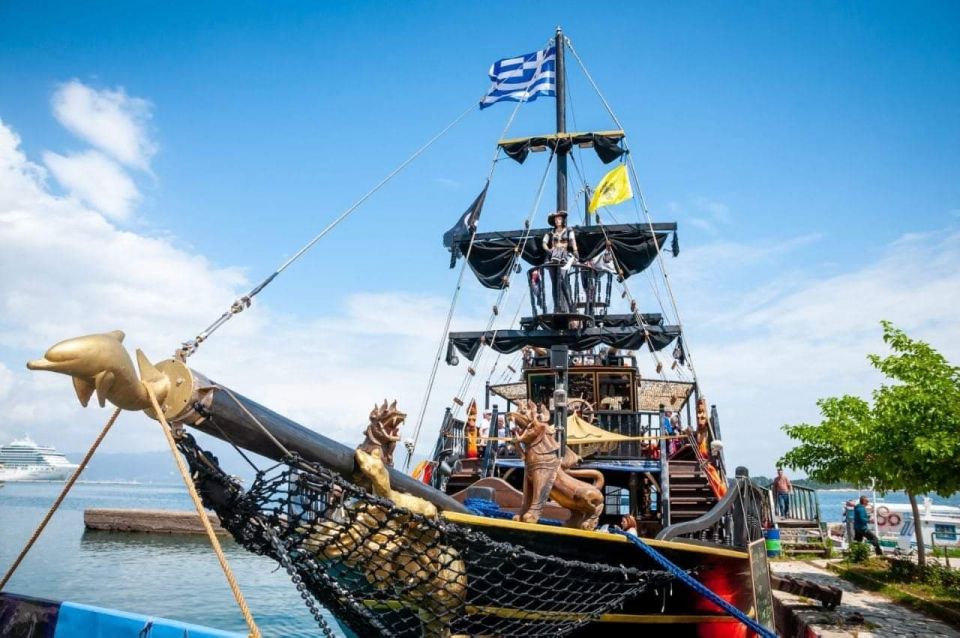 Corfu Town: Pirate Ship Coastal Cruise - Onboard Experience and Options