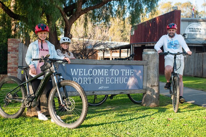 E-Mountain Bike Hire Echuca Moama - Full Day - Whats Included in the Package
