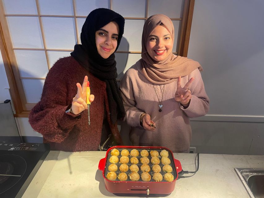 【Halal & Muslim-Friendly】Takoyaki Making Experience - Group Size and Instructor