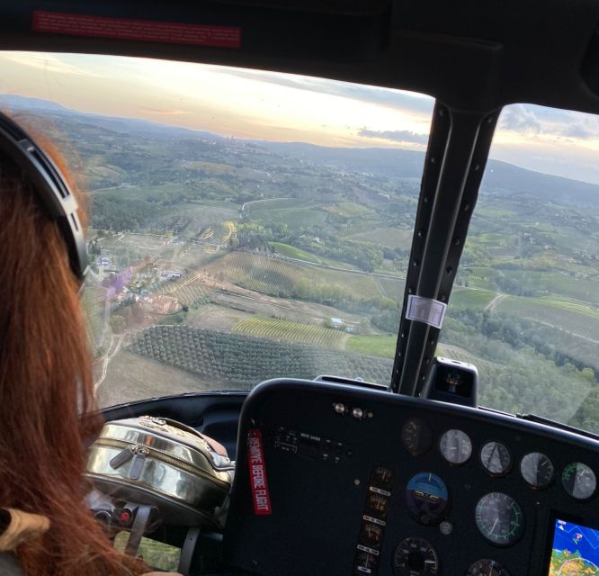 Florence: Up Into The Tuscan Sky Helicopter Tour - Tour Inclusions