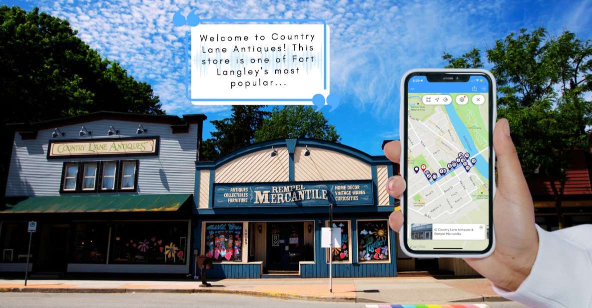 Fort Langley: Film and Television Smartphone Walking Tour - Pricing and Duration