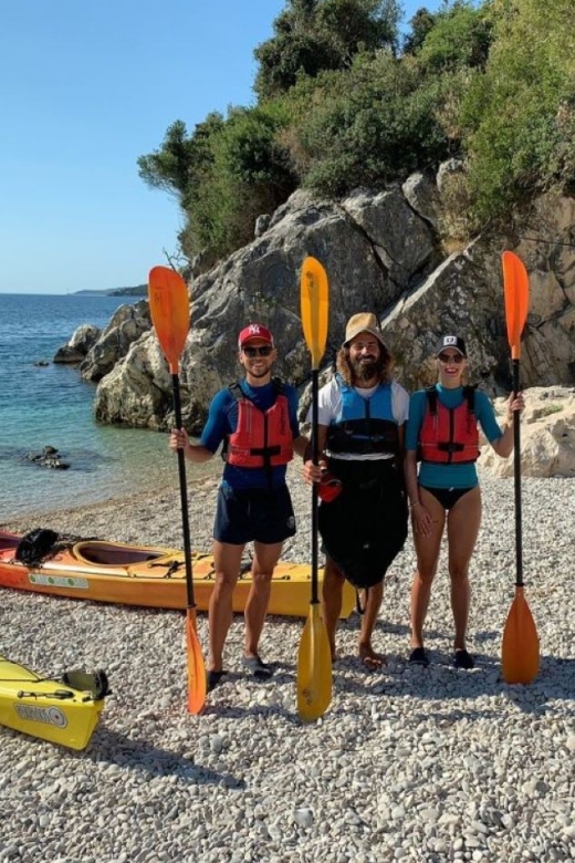 From Agios Ioannis Beach: Kayak Day Trip to Papanikolis Cave - Activity Description