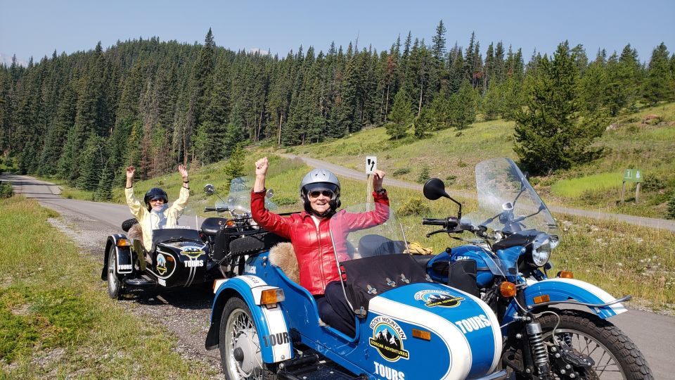 From Calgary: High Spirits Adventure in a Sidecar Motorcycle - Tour Highlights