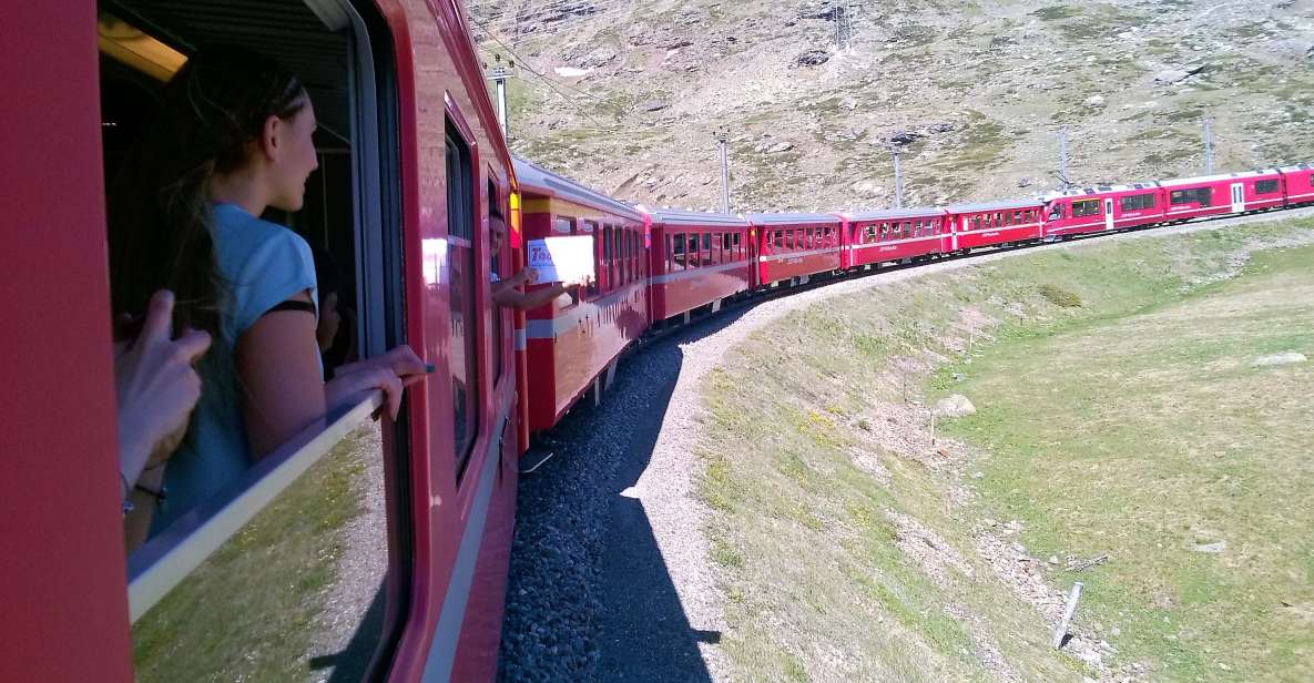 From Milan: Bernina Train, Swiss Alps & St. Moritz Day Trip - Itinerary
