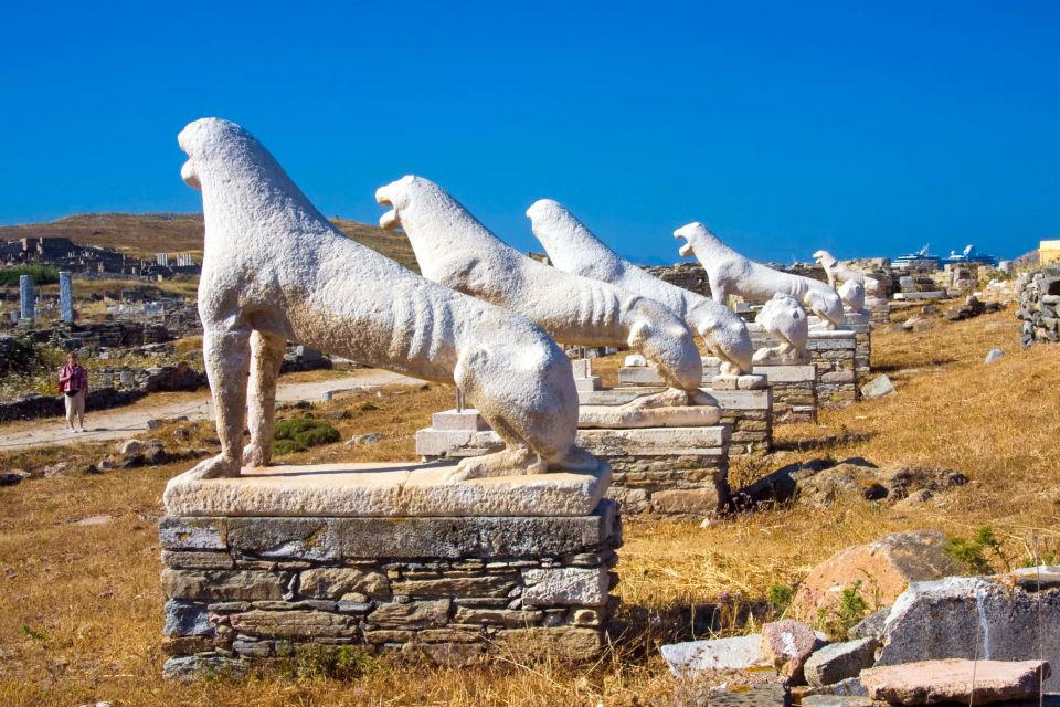 From Mykonos: Delos Archaeological Site Guided Evening Tour - Tour Highlights