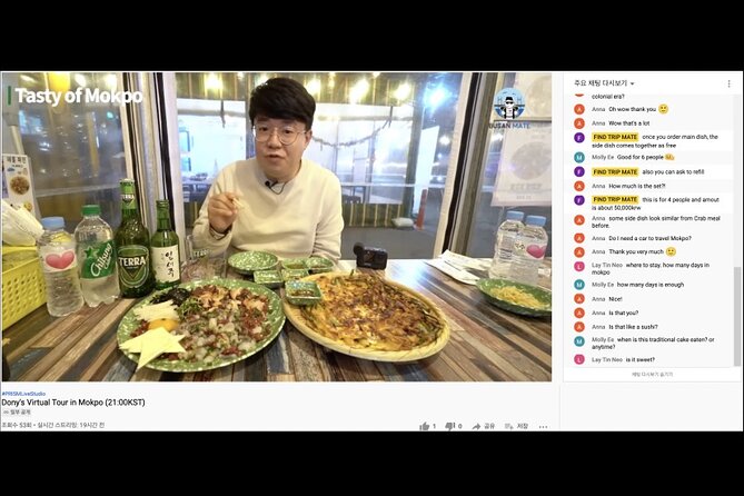 Fun & Informative Mokpo Food Virtual Tour in Korea - What to Expect on Tour