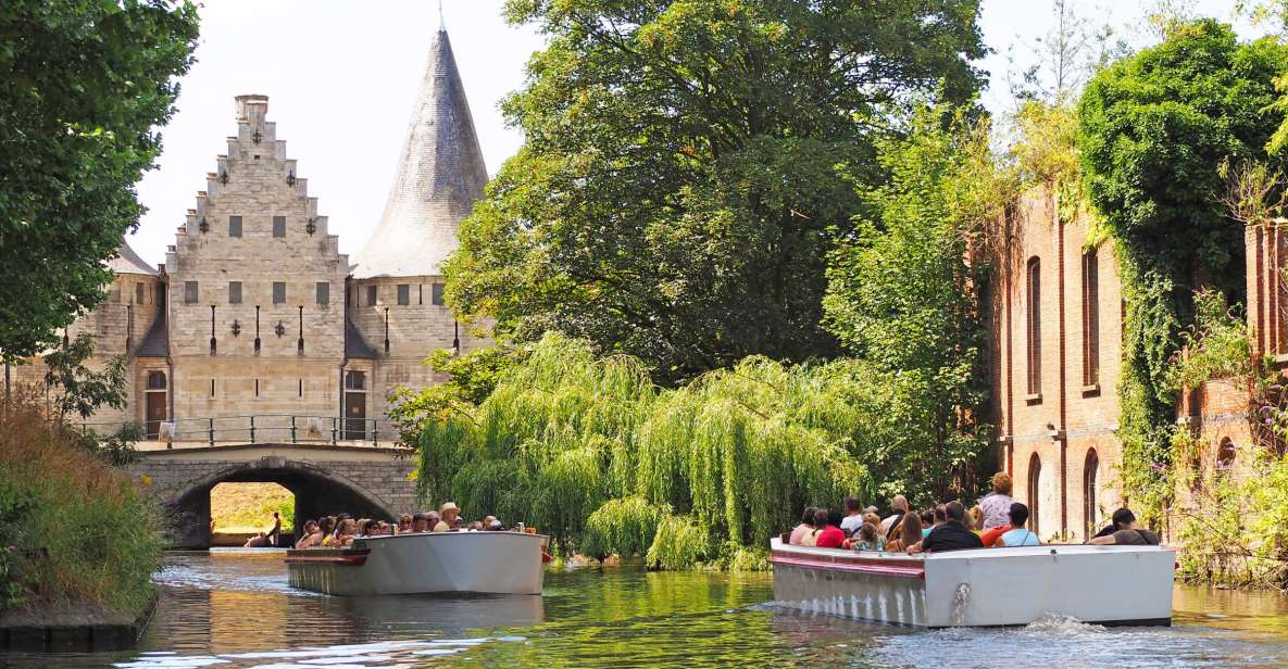 Ghent: 50-Minute Medieval Center Guided Boat Trip - Marvel at Iconic Landmarks