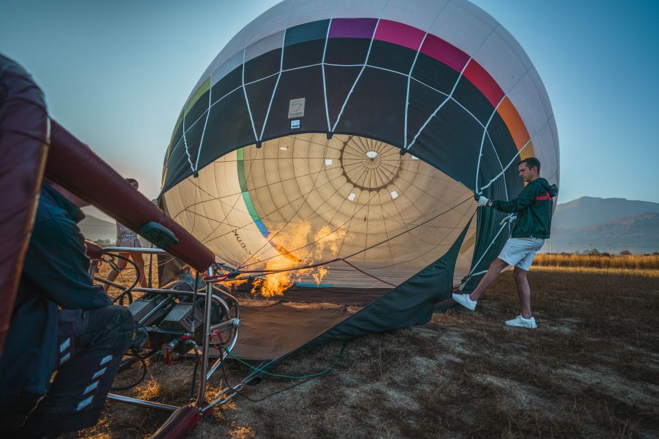 Heraklion: Sunrise Balloon Flight & Sunset Catamaran Cruise - Activity Inclusions
