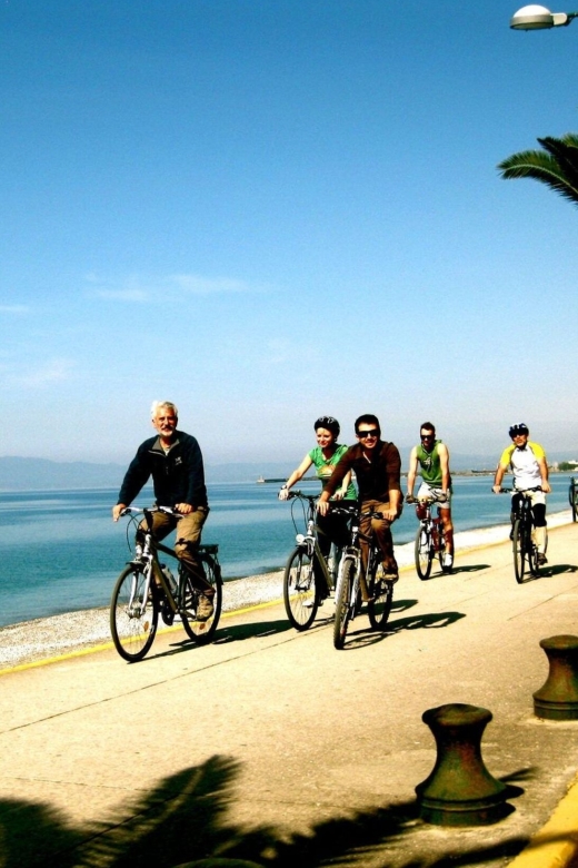 Kalamata: Guided Bike Tour With Drink and Snack - Tour Itinerary