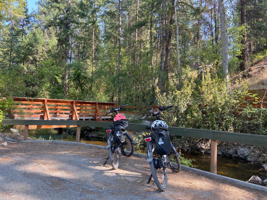 Kelowna: Mission Creek Salmon Run Audio Tour by E-Bike - Itinerary and Stops