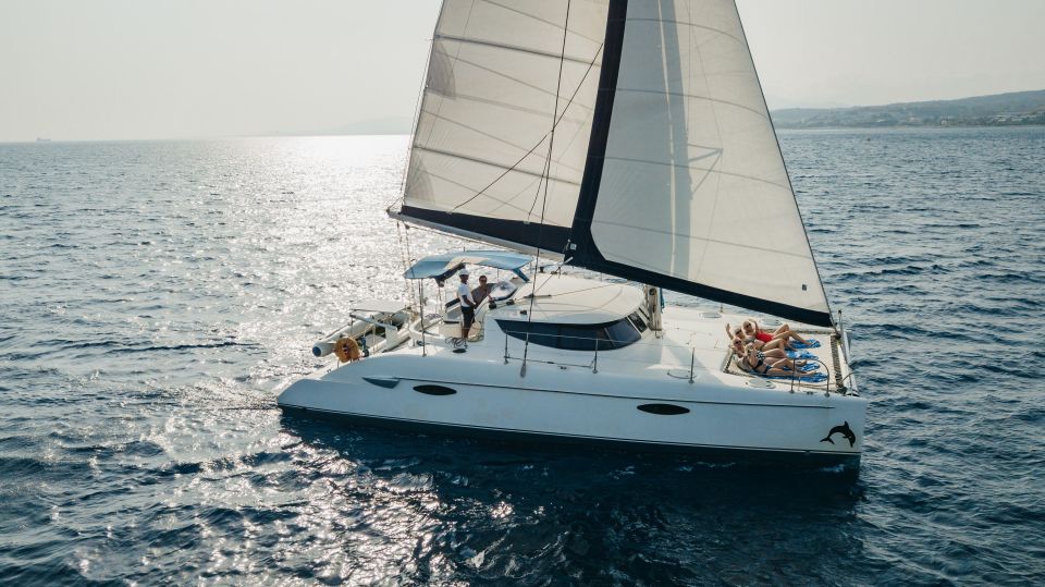 Lardos: Private Catamaran Cruise With a Meal & Drinks - Pricing and Duration