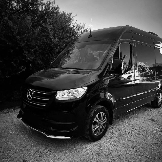 Lavrion Port & Marina to Athens City VIP Mercedes Minibus - Transfer Description