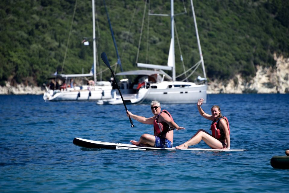 Meganisi: Half-Day Guided SUP Tour to Nisída Thiliá Island - Tour Description