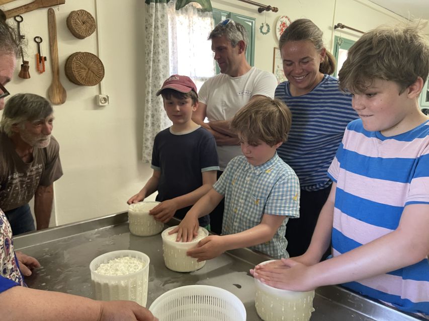 Naxos: Private Half-Day Family-Friendly Tasting Tour - Inclusions