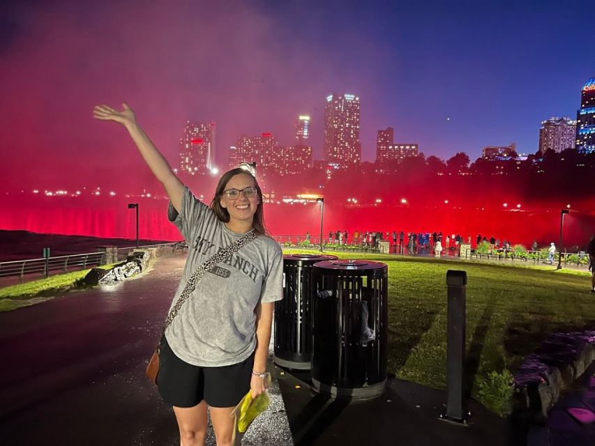 Niagara Falls at Night: Illumination Tour & Fireworks Cruise - Itinerary Highlights