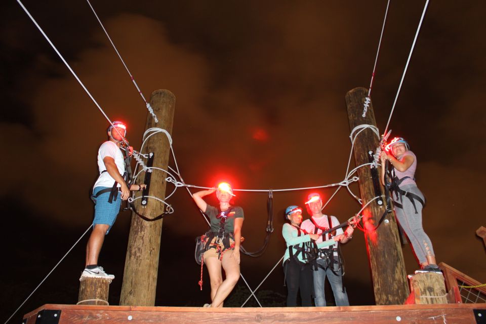 Oahu: Night Zipline Adventure (3 Lines) - Restrictions