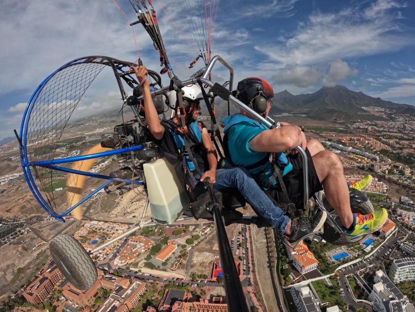Paratrike Flying: (Motorised) as a COUPLE in TENERIFE - Experience Description