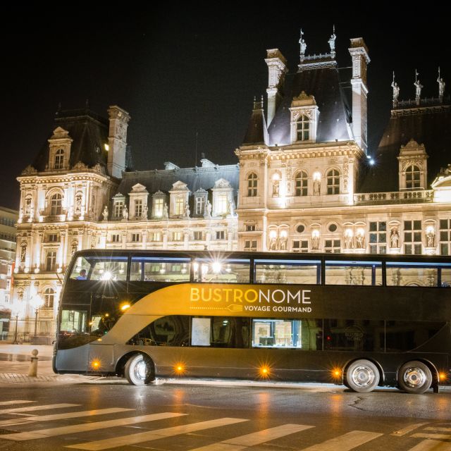 Paris: Bustronome Gourmet Dinner Tour - Tour Duration and Languages