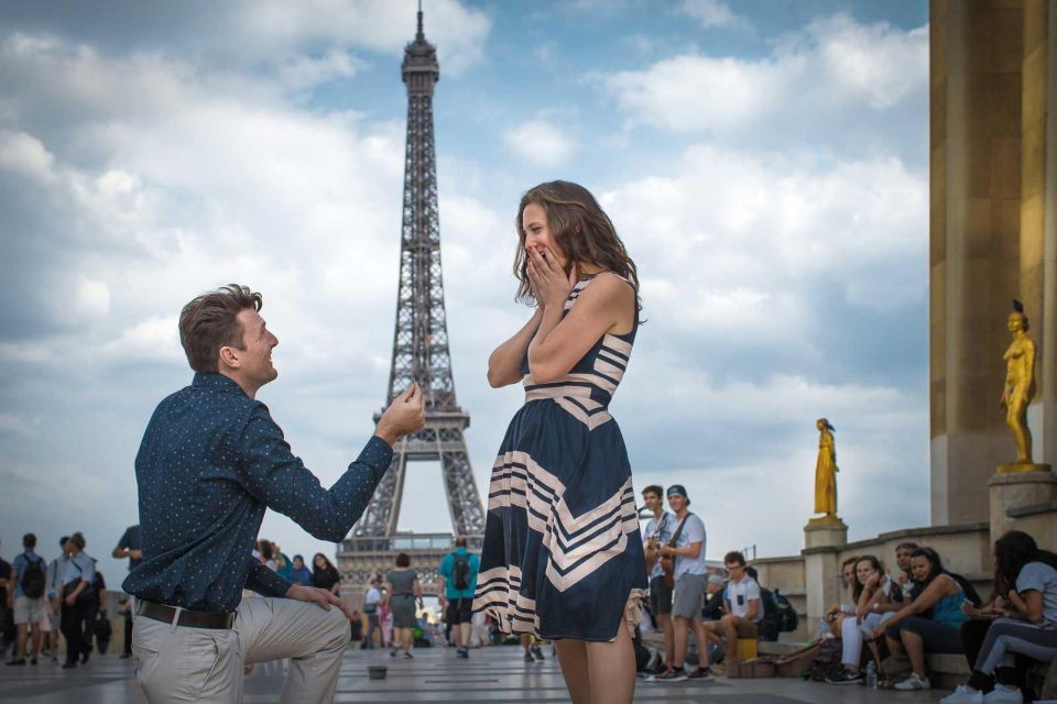 Parisian Proposal Perfection. Photography/Reels & Planning - Highlights of the Experience