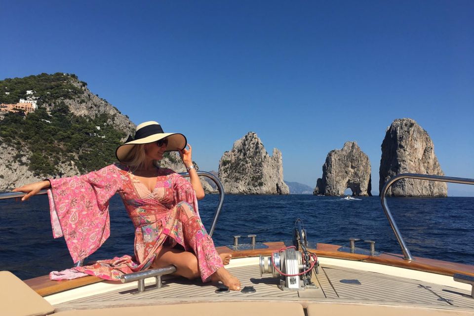 Private Capri Boat Tour From Sorrento - Itinerary