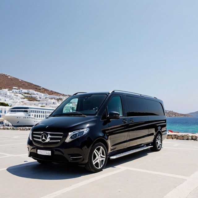 Private Transfer Mykonos:Airport/Port Pickup With Minivan - Booking Information