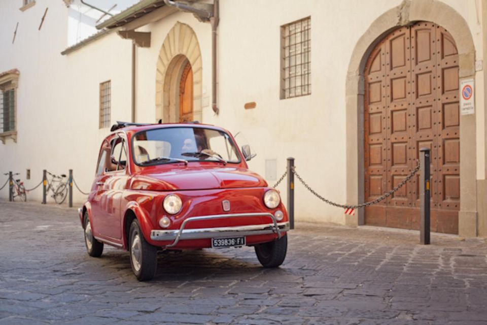 Private Vintage Fiat 500 Tour From Florence With Lunch - Tour Details and Inclusions