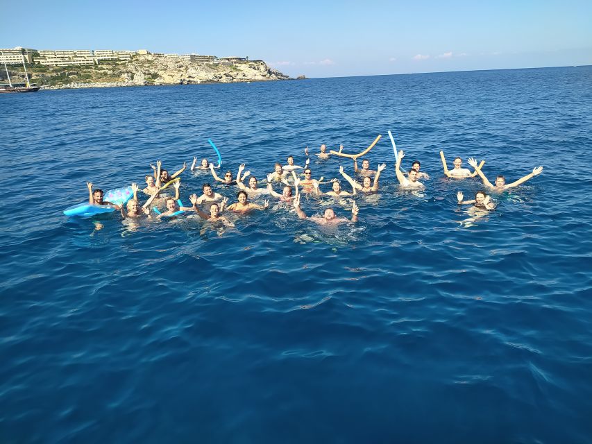 Rhodes: Pleasure Cruise for Swimming and Snorkeling - Exciting Itinerary and Activities