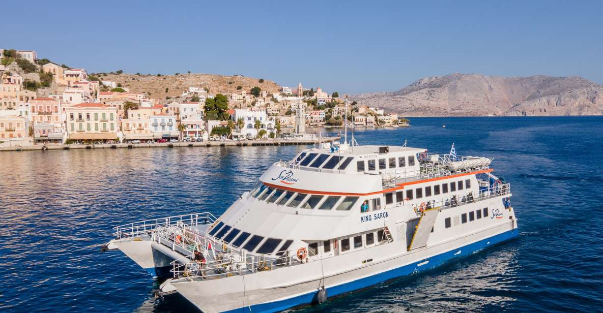 Rhodes Town: Symi Island Cruise at Noon With Free Time - Highlights