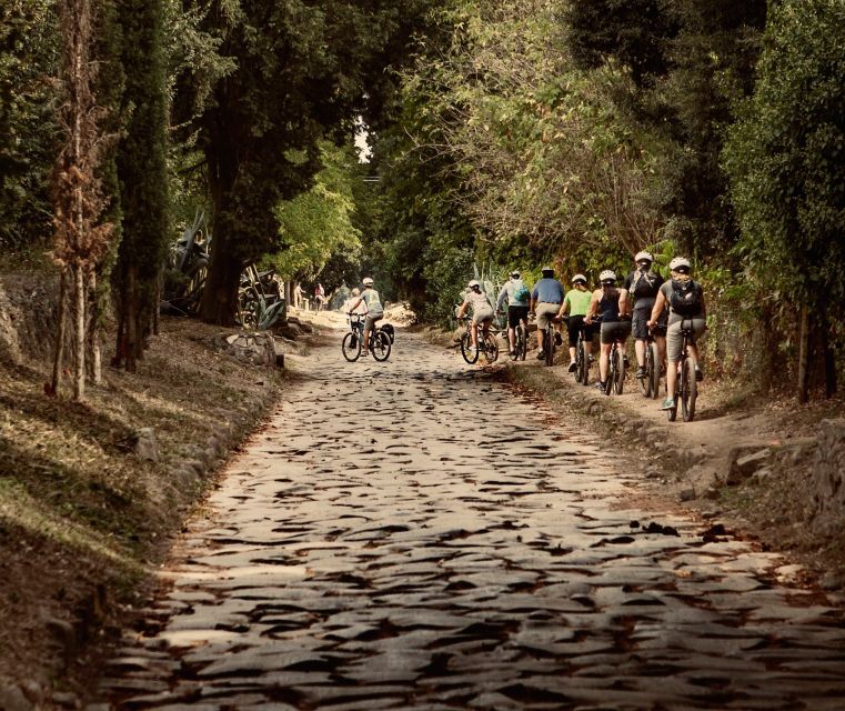 Rome: Appian Way, Aqueducts & Catacombs Option E-Bike Tour - Itinerary