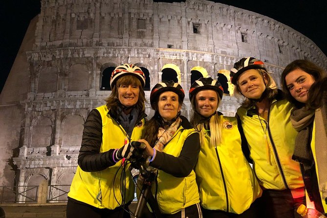 Rome Food Night E-Bike Tour of Main Sites Plus Hilltops! - Reviews and Ratings Overview