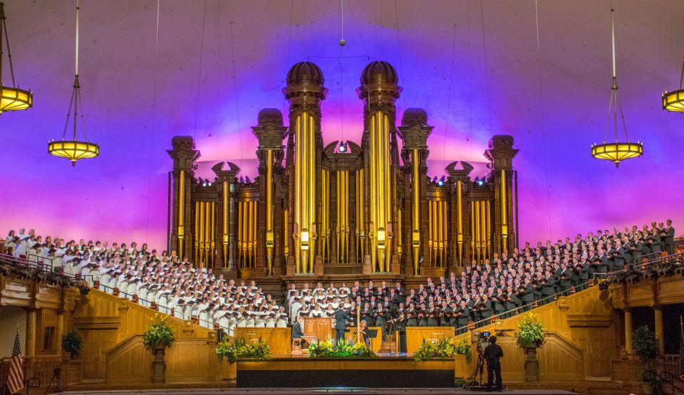 Salt Lake City: Guided City Tour and Mormon Tabernacle Choir - Tour Description