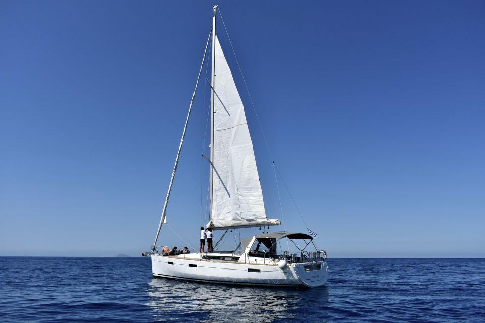 Santorini: 3-Day Oceanis 45 Yacht Charter With Crew - Duration and Itinerary