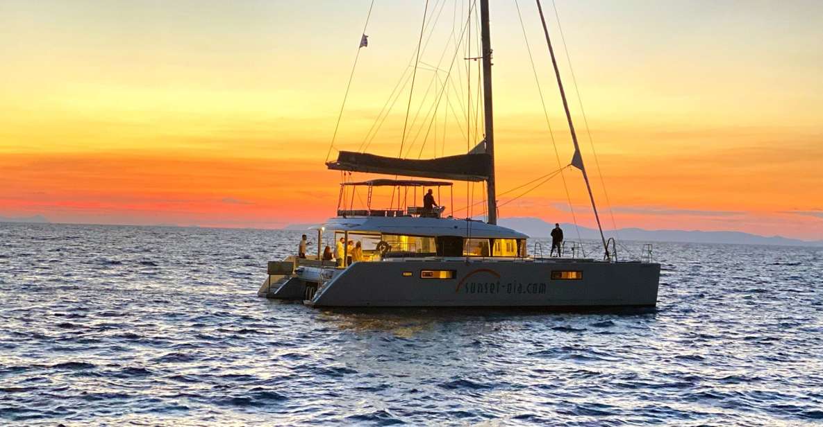 Santorini: Luxurious Catamaran Cruise With Meal & Open Bar - Reservation Information