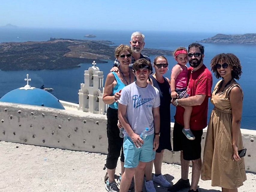 Santorini Panoramic Firostefani & Oia Blue Dome Private Tour - Itinerary Highlights