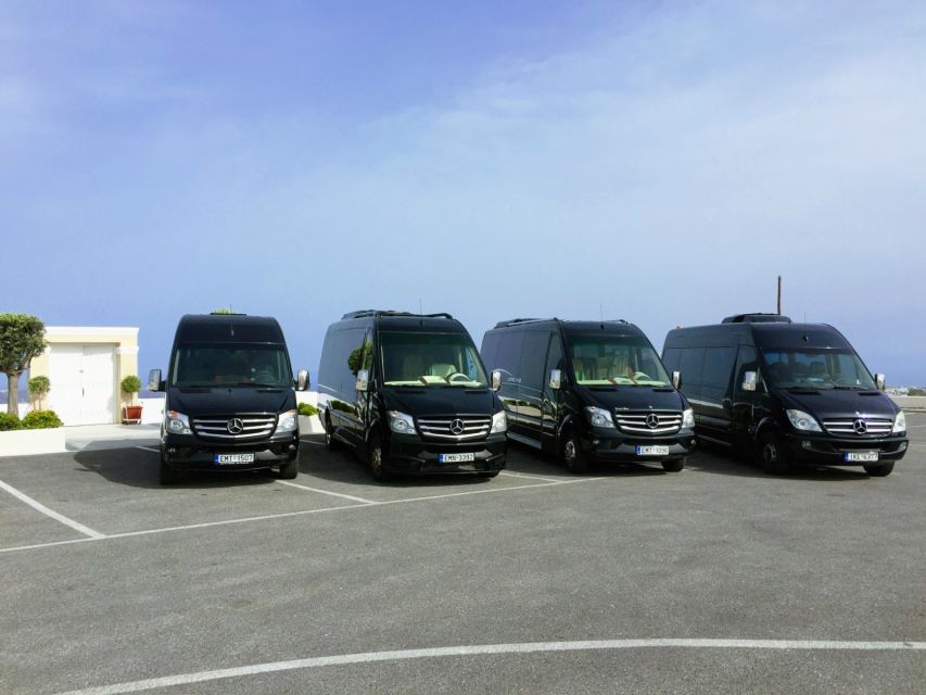 Santorini Private Ride Transfer Services - Highlights