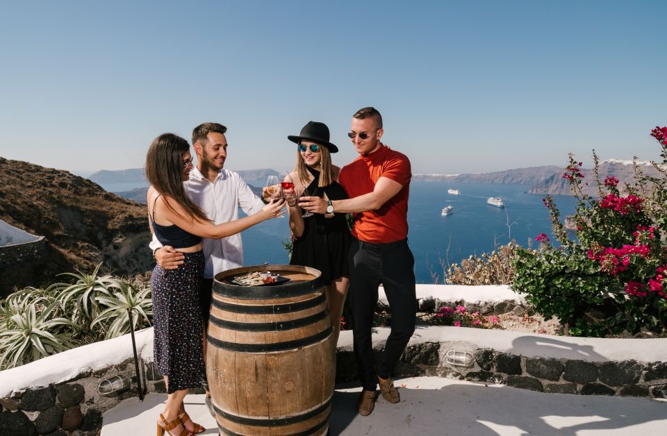 Santorini: Wine Tasting Tour to 3 Wineries With Transfer - Inclusions